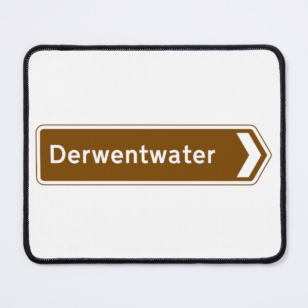 Item preview, Derwentwater - The Lake District Tourist Sign designed and sold by Cumbria Guru.