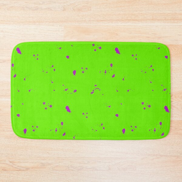 Item preview, Lime Green and Purple Bright Paint Spatter designed and sold by Zab Butler Design.