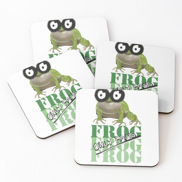 Item preview, Only fans frog designed and sold by TeddyPrint.