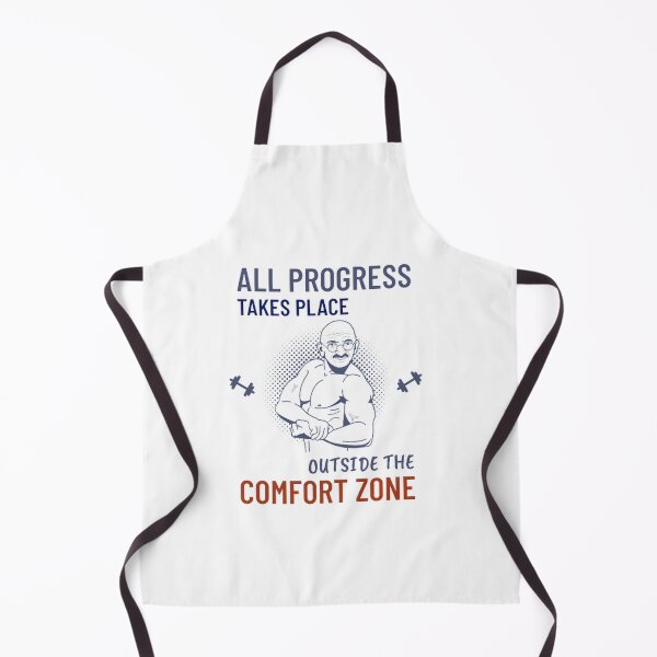 Item preview, All Progress Takes Place Outside The Comfort Zone designed and sold by Rodayna Elnaggar.