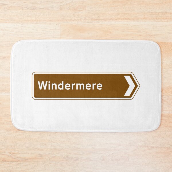Item preview, Windermere - The Lake District Tourist Sign designed and sold by Cumbria Guru.