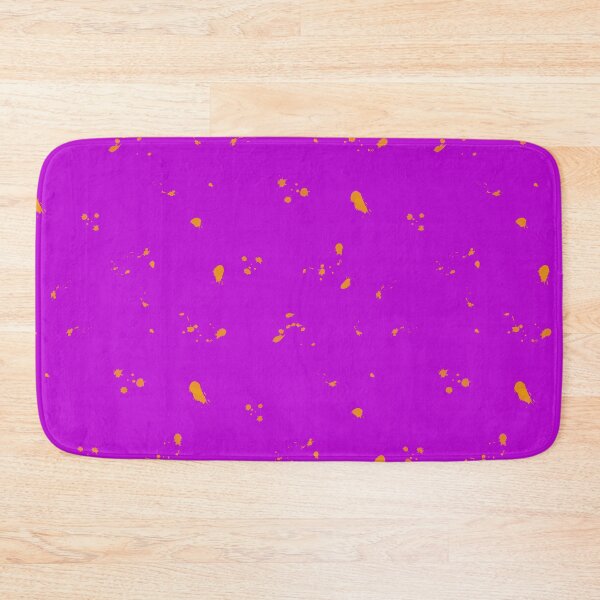 Item preview, Purple and Orange Bright Paint Spatter designed and sold by Zab Butler Design.