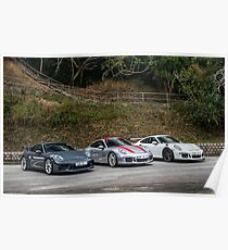 911 991.2 GT3, 991 911R, GT3RS Poster