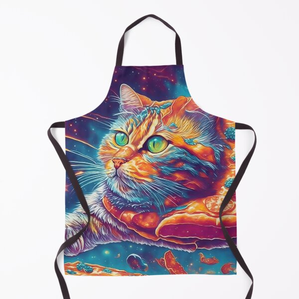 Item preview, Cosmic Fusion: Whiskers, Pizza, and Waves in Celestial designed and sold by MindWave THC.