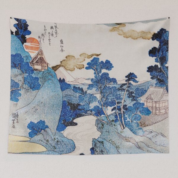 Item preview, Fuji no Yukei - Utagawa Kuniyoshi An Evening View of Fuji designed and sold by Onodera.