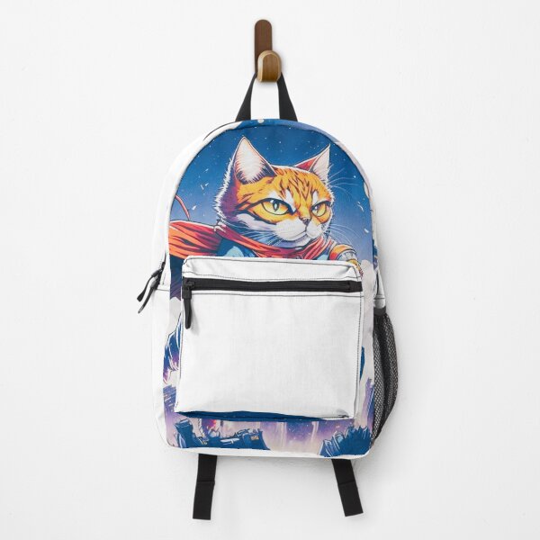 Item preview, Super Hero Cat Cartoon Vintage Color | Unique Cat Lover Gift Idea designed and sold by MaFleiva.