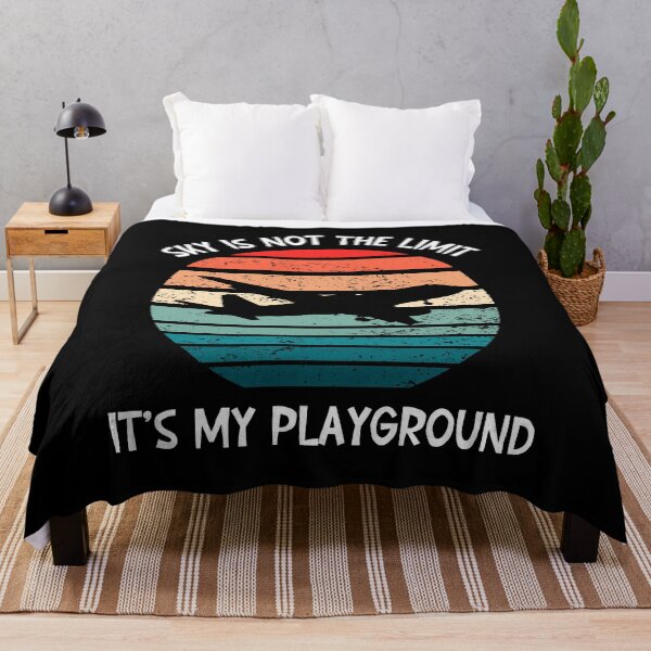 Item preview, Sky is not the Limit It's My Playground designed and sold by SunnyFunnyArt.