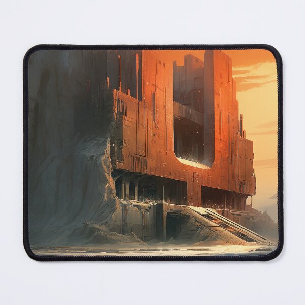 Item preview, Fortress at the Edge of the Galaxy Sci-Fi Art designed and sold by DW3WD.