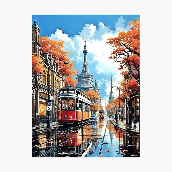 Aperçu de l'œuvre Vieux tramway à Londres créée et vendue par iguananick.