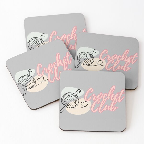 Item preview, Crochet Club Funny Design Mom Gift Sticker designed and sold by YURISPACE.