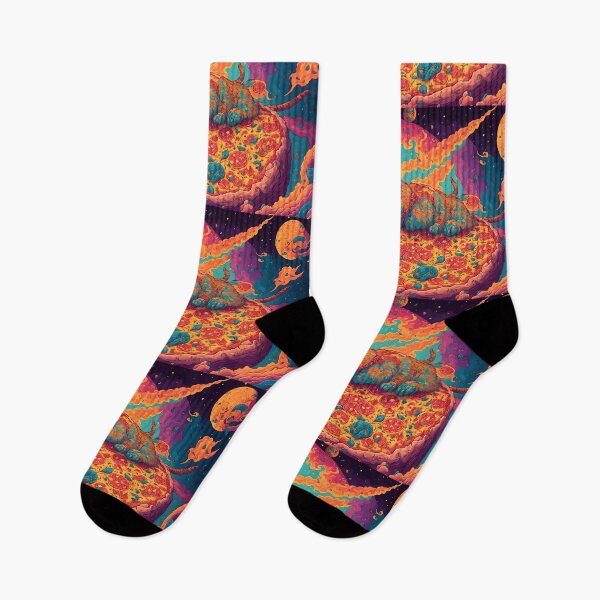 Item preview, Alien Cat's Pizza Dimension: Strange Psychedelic Art designed and sold by MindWave THC.