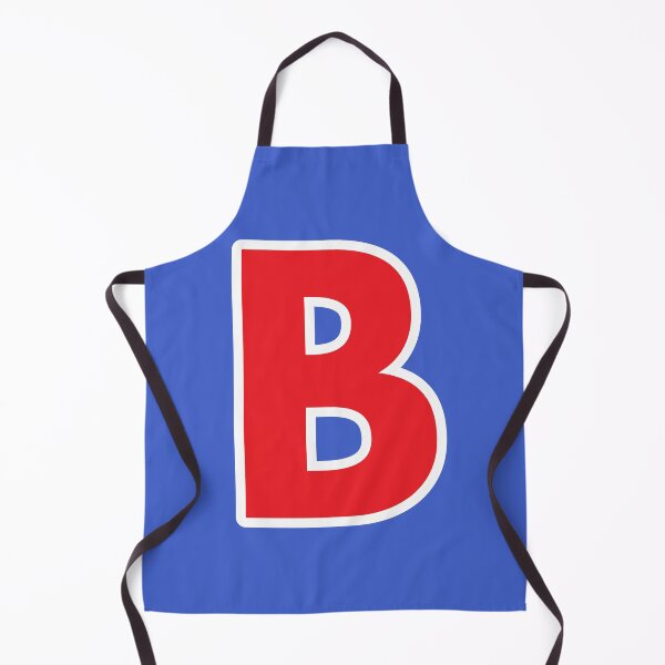 Item preview, B — Initial — The Letter B — Red and White designed and sold by GoodSequel.