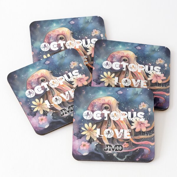 Item preview, Octopus Love 6 of 12 designed and sold by Jenson Major.