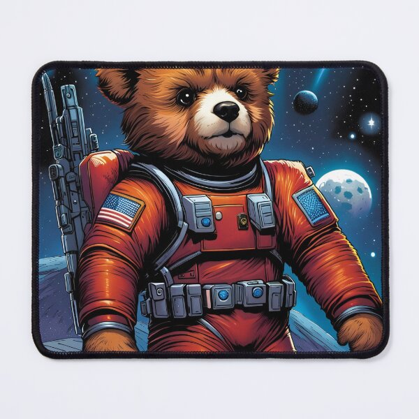 Item preview, Teddy as a new recruit in the space Force designed and sold by Colin Bentham.