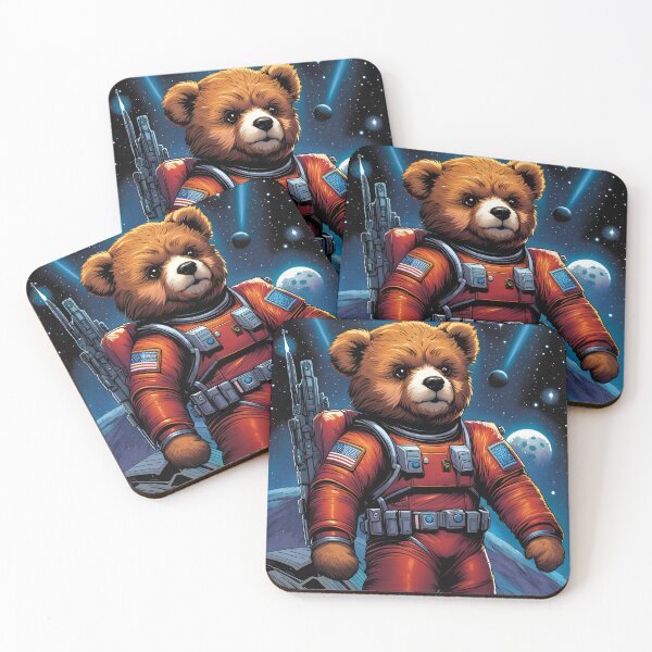 Item preview, Teddy as a new recruit in the space Force designed and sold by Colin Bentham.