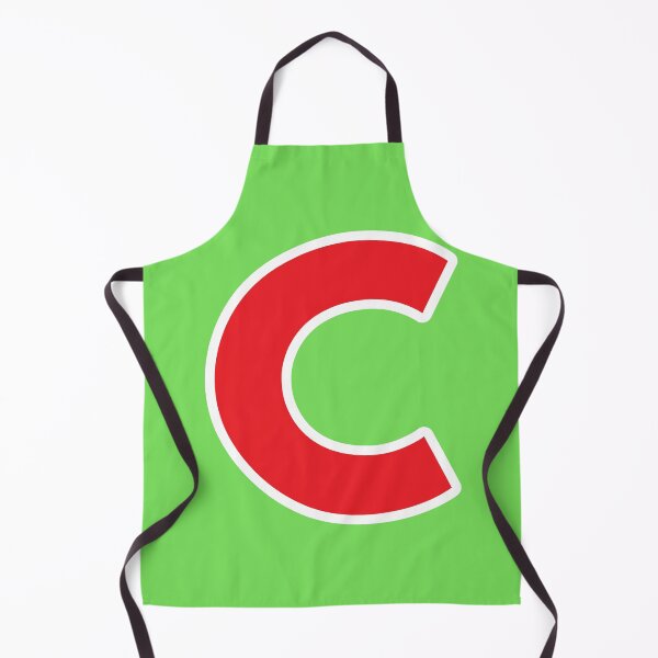 Item preview, C — Initial — The Letter C — Red and White designed and sold by GoodSequel.