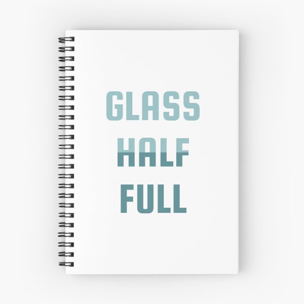 Item preview, Glass Half Full Motivational Wall Decor, Office Art designed and sold by MentDesigns.