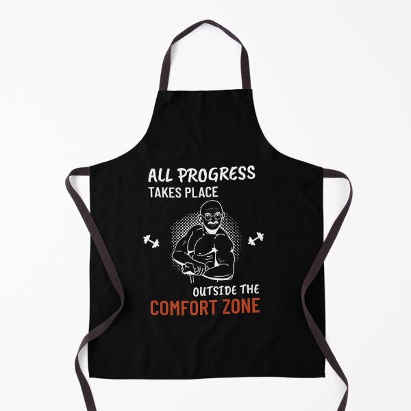 Item preview, All Progress Takes Place Outside The Comfort Zone Dark designed and sold by Rodayna Elnaggar.