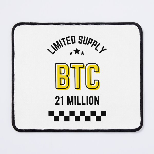 Item preview, BTC limited supply 21 million designed and sold by WhitepaperStyle.
