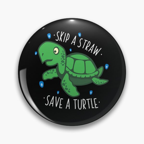 Item preview, Skip A Straw Save A Turtle designed and sold by diannitagemvi.