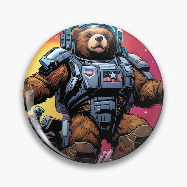 Item preview, Teddy as a new recruit in the space Force designed and sold by Colin Bentham.