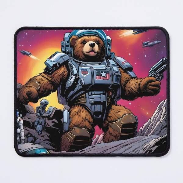 Item preview, Teddy as a new recruit in the space Force designed and sold by Colin Bentham.