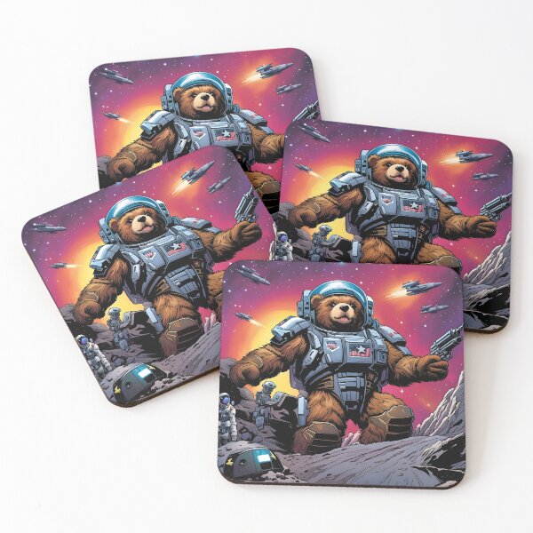 Item preview, Teddy as a new recruit in the space Force designed and sold by Colin Bentham.