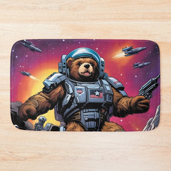 Item preview, Teddy as a new recruit in the space Force designed and sold by Colin Bentham.