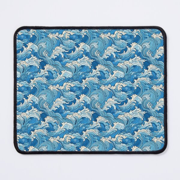 Item preview, Beautiful repeating wave pattern designed and sold by VisionaryCorner.