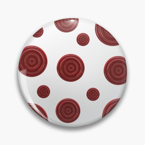 Item preview, Abstract design of circular red shapes of different sizes designed and sold by Martapp.