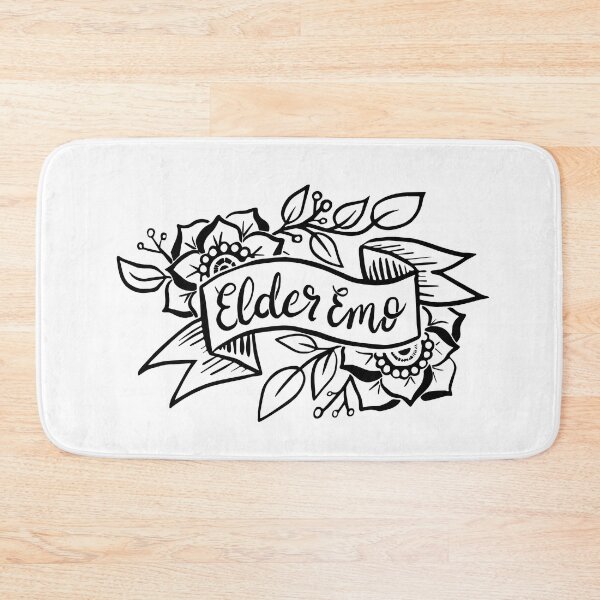 Item preview, Elder Emo Tattoo Banner designed and sold by Stacey Burt creative Designs.