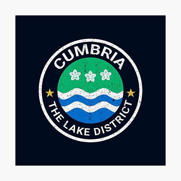 Item preview, The Lake District - Cumbria Flag designed and sold by Cumbria Guru.
