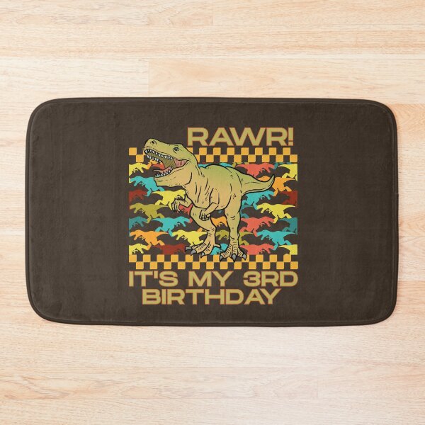 Item preview, 3rd Birthday Dino Dinosaur Rawr Kids designed and sold by SunfullyYours.