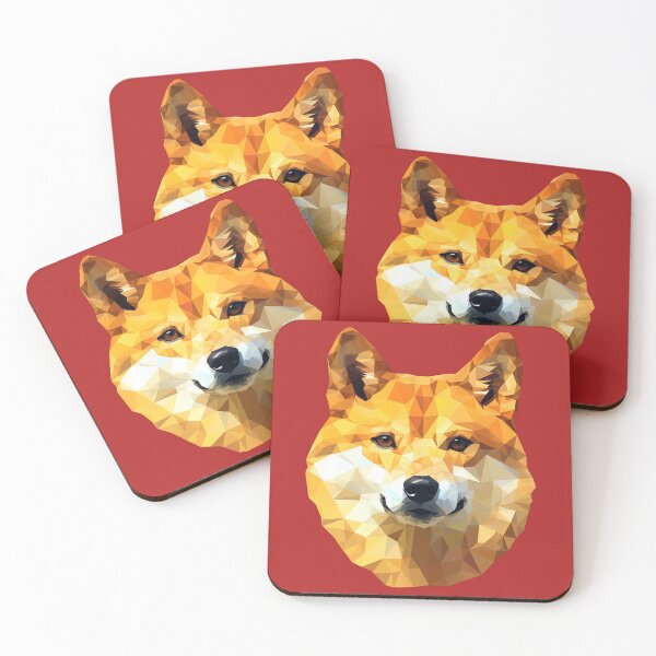 Item preview, Low Poly Doge designed and sold by NaNaSpaceStore.