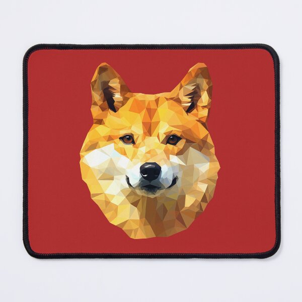 Item preview, Low Poly Doge designed and sold by NaNaSpaceStore.