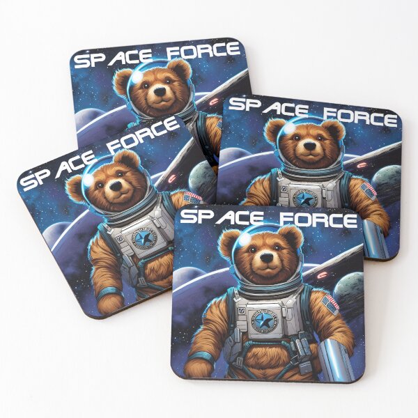 Item preview, Teddy as a new recruit in the space Force designed and sold by Colin Bentham.