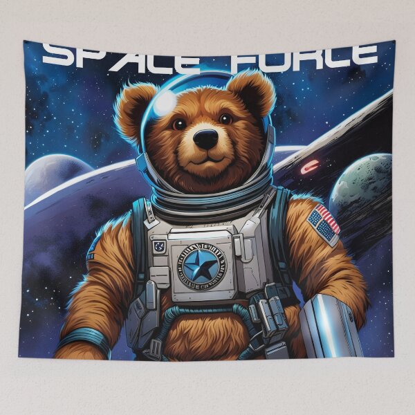 Item preview, Teddy as a new recruit in the space Force designed and sold by Colin Bentham.