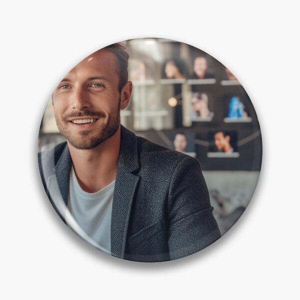 Artikelvorschau, Kreativer Social-Media-Influencer entworfen und verkauft von TheBrainArt.