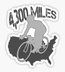 TransAmerica Bicycle Trail Sticker