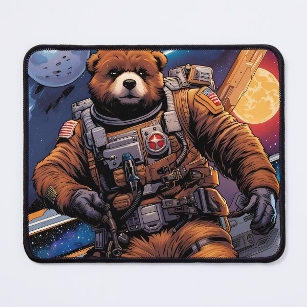 Item preview, Teddy as a new recruit in the space Force designed and sold by Colin Bentham.