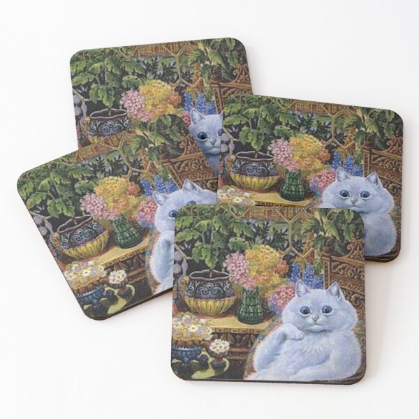 Item preview, Mystical Feline Delight: Louis Wain's Artistic Wonder Sticker designed and sold by BeniSof.