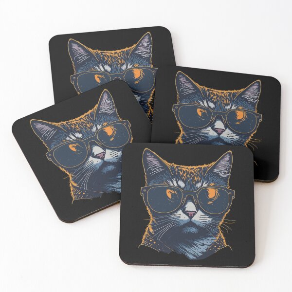 Item preview, Cool Cat Graphic Illustration Design designed and sold by The Funscape Store.