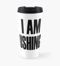 Taza de viaje ¡Lo estoy aplastando! Motivación para emprendedores.