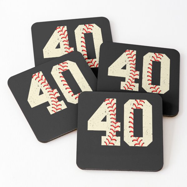Item preview, Baseball Number 40 Baseball Birthday 40 Baseball Themed 40th designed and sold by mainana78.