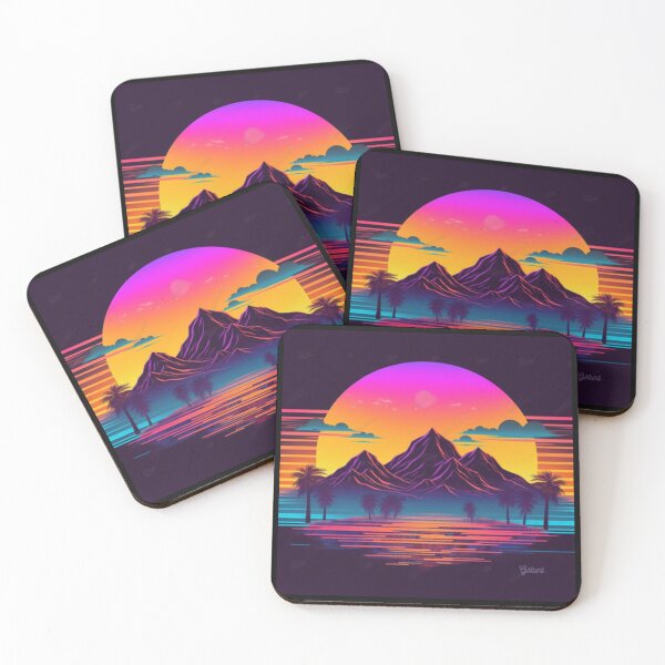 Item preview, Retro Sunset Rays Wavy designed and sold by wacykcyril8.
