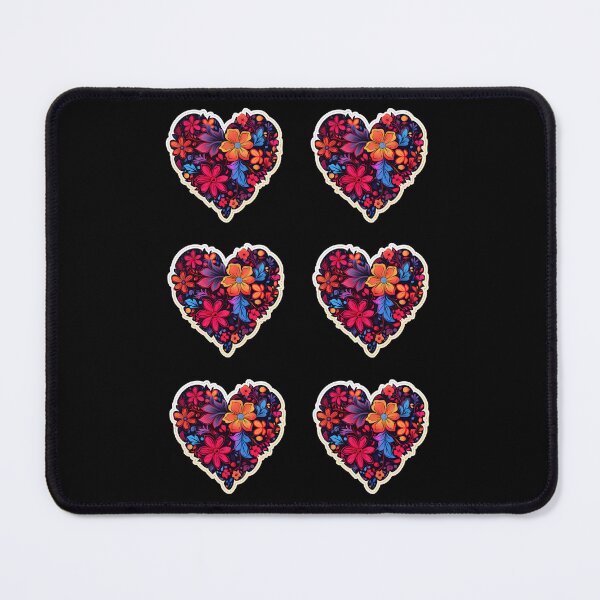 Item preview, Hearts with Flowers designed and sold by Izabela Sawka.