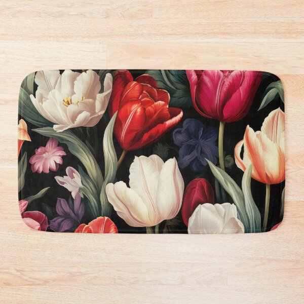 Item preview, Elegant Vintage tulip painting designed and sold by Adriano Carrideo.