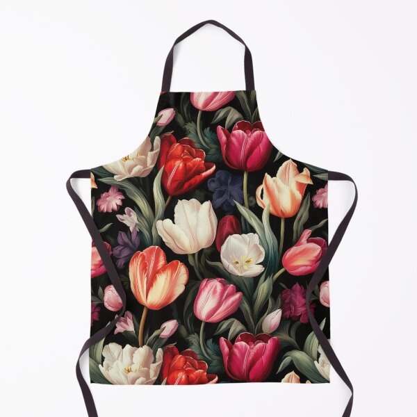 Artikelvorschau, Elegantes Vintage-Tulpengemälde entworfen und verkauft von Adriano Carrideo.