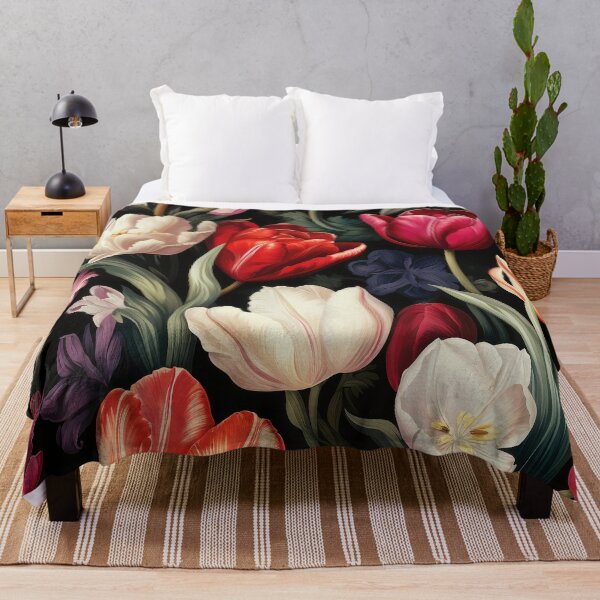 Item preview, Elegant Vintage tulip painting designed and sold by Adriano Carrideo.