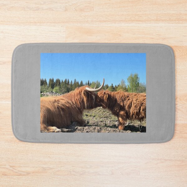 Item preview, Scottish Highland Cattle Cow and Calf 4428 designed and sold by SaarelaHighland.
